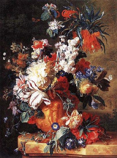 Jan van Huysum Bouquet of Flowers in an Urn by Jan van Huysum, china oil painting image